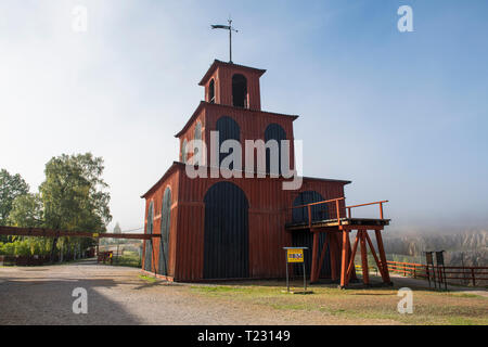 Sweden, Falun, Falun copper mine, Unesco World Heritage Site Stock Photo