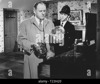 Clue of the Silver Key (1961) An Edgar Wallace Mystery Thriller.  Bernard Lee,      Date: 1961 Stock Photo