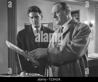 Clue of the Silver Key (1961) An Edgar Wallace Mystery Thriller. Stanley Morgan, Bernard Lee,      Date: 1961 Stock Photo
