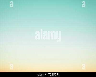 Gradient background from mint green to yellow Stock Photo