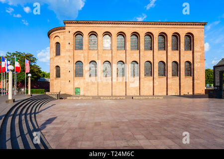 basilica constantine trier germany aula palatina alamy palace roman city