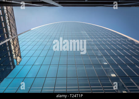 Foggo Associates' The Can of Ham skyscraper, 70 St Mary Axe, City of London, England, U.K. Stock Photo