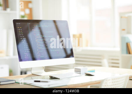 Workplace of it-engineer Stock Photo