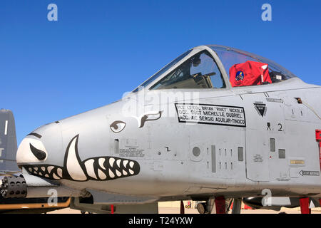 thumbnail image 2 of A10 Warthog Morale Patch – Nose Art Fighter Bomber – Army Militaria – Made In USA 2 of 4