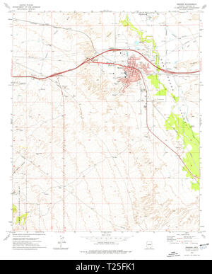 Benson, Arizona, map 1973, 1:24000, United States of America by ...