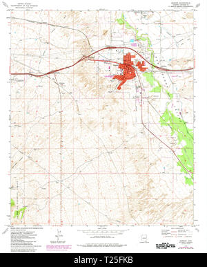 Benson, Arizona, map 1973, 1:24000, United States of America by ...