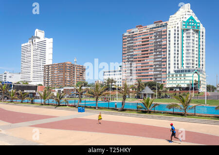 Rachel Finlayson outdoor swimming pool, Snell Parade, Durban, KwaZulu-Natal, South Africa Stock Photo