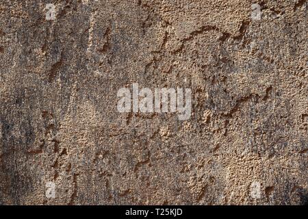 Interesting close up structures of cement and sand stone walls in high ...