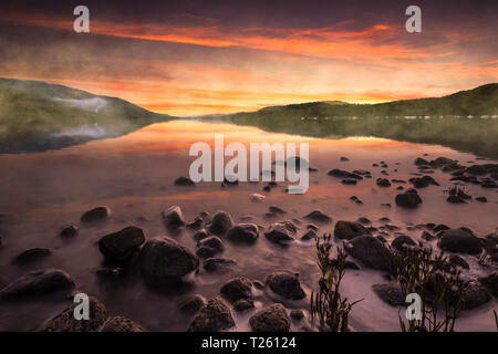 Coniston Water Stock Photo