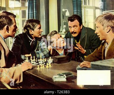 Twice Round the Daffodils (1962)  Kenneth Willliams,  Donald Sinden,   Lance Percival,  Andrew Ray, Donald Houston,      Date: 1962 Stock Photo