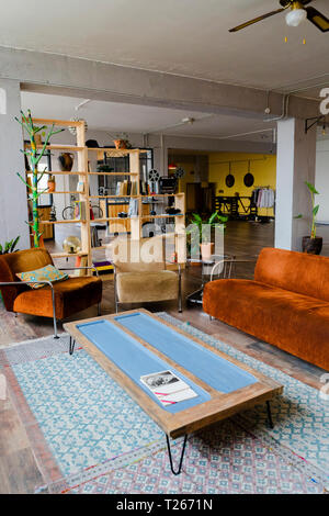 Interior of a loft office Stock Photo