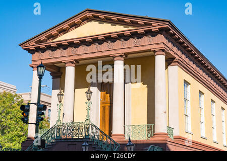 Historic City Market Building in downtown Charleston, South Carolina Stock Photo