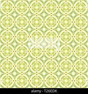 Seamless abstract wall-paper, lime. A decorative vintage pattern, the press for fabric, packing paper, interior design, a background, etc. Stock Photo