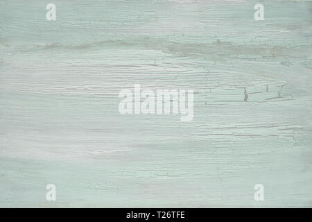 Light white-green texture with cracled paint, grunge surface with cracks, copy-space Stock Photo