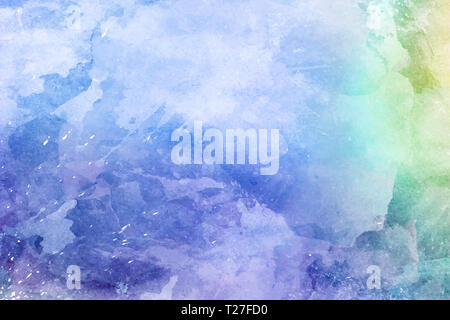 Abstract artistic smooth colorful bright galaxy artwork Stock Photo