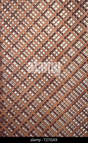 Wood texture with checked patterns as background Stock Photo