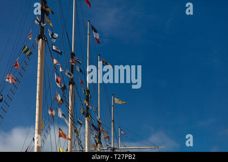 Bristol, UK, 23rd February 2019, Isambard Kingdom Brunels SS Great Britain Stock Photo