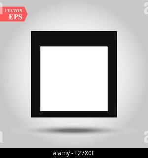 Restore window icon. Screen mini line, icon, background and graphic. The icon is black and white, linear flat, vector, pixel perfect, minimal, suitabl Stock Vector