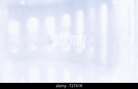 White blur abstract background BLUR OF MODERN BUILDING INTERIOR Stock Photo