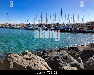 Footage from Fuerteventura in spain filmed and photographed with the Apple iPhone X Stock Photo