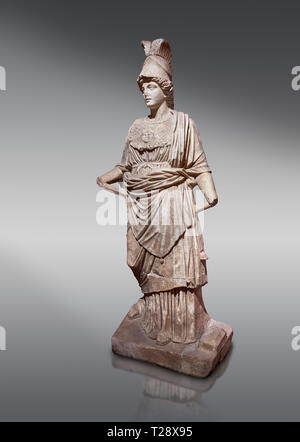 Roman statue of Athena. Marble. Perge. 2nd century AD. Inv no . Antalya Archaeology Museum; Turkey. Stock Photo