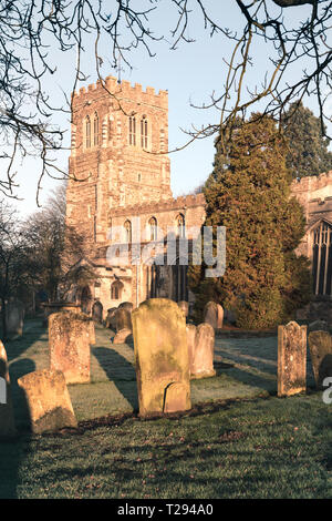 St Marys Church, Eaton Socon, St Neots, Cambridgeshire, UK. Stock Photo