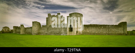 Trim Castle Trim, County Meath, Ireland. Stock Photo