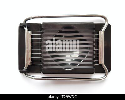 Egg slicer isolated on white background Stock Photo