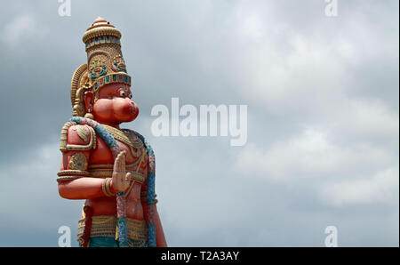 Tallest statue of the hinduism god Hanuman outside of India - Hanuman Murti, Trinidad Stock Photo