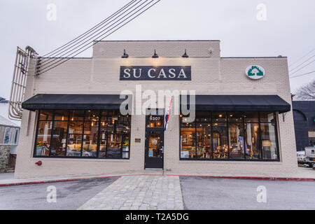 Ellicott City, MD - March 9, 2019: St. Paul's Catholic Church is where
