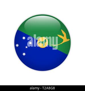 Country flag button web design Stock Vector