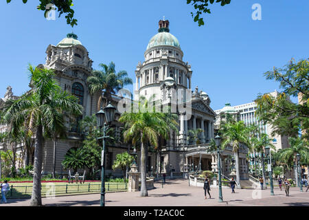 Durban City Hall, Anton Lembede Street, Durban, KwaZulu-Natal, South Africa Stock Photo