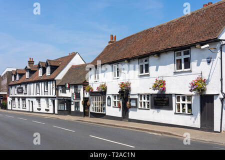 Period buildings, Hornchurch High Street, Hornchurch, London Borough of Havering, Greater London, England, United Kingdom Stock Photo