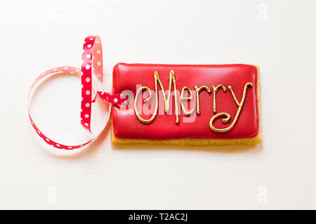 Holiday theme biscuit festive cookie Stock Photo
