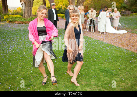Wedding at St Andrew's School for Girls Stock Photo