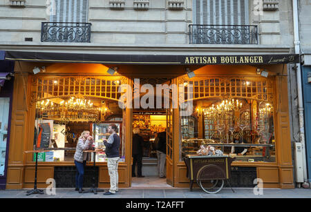 The Traditional French Bakery Shop a La Fontaine Du Mars Located Near  Eiffel Tower in Paris, France. Editorial Stock Photo - Image of house,  food: 215176823