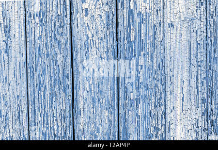 High detailed old cracked painted wood wall - texture or background for design Stock Photo