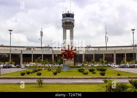 Medellin, Colombia – January 27, 2019: Terminal of Medellin airport (MDE) in Colombia. | usage worldwide Stock Photo