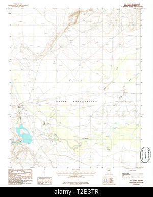 Old Leupp, Arizona, map 1986, 1:24000, United States of America by ...