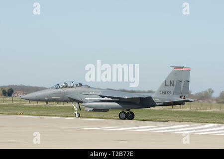 McDonnell Douglas F-15E Strike Eagle Stock Photo