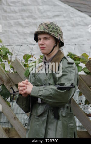 Waffen-SS soldier, Holocaust, Auschwitz concentration camp Stock Photo ...