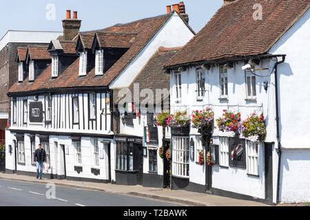 Period buildings, Hornchurch High Street, Hornchurch, London Borough of Havering, Greater London, England, United Kingdom Stock Photo