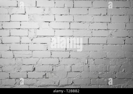 white brick wall Stock Photo