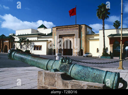 Royal Palace of the royal family,Rabat,Morocco Stock Photo