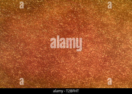 Abstract artistic misty soft golden red texture background Stock Photo