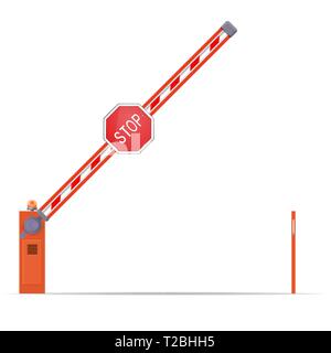 Open barrier icon Stock Vector