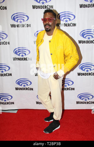 Colman Domingo promotes 'AMC's Fear The Walking Dead' at WonderCon 2019 on Day 2 held at The Anaheim Convention Center in Anaheim, CA on March 31, 2019. Photo by: Richard Chavez / PictureLux Stock Photo