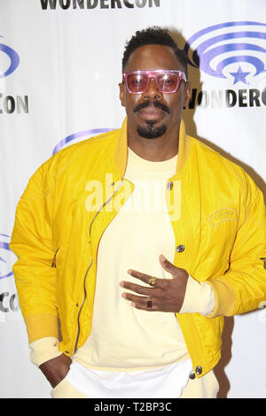 Colman Domingo promotes 'AMC's Fear The Walking Dead' at WonderCon 2019 on Day 2 held at The Anaheim Convention Center in Anaheim, CA on March 31, 2019. Photo by: Richard Chavez / PictureLux Stock Photo