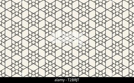 Islamic geometric ornamental background. Vector illustration of abstract seamless islamic geometric pattern for your design Stock Vector