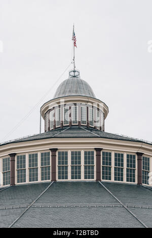 The B&O Railroad Museum, in Baltimore, Maryland Stock Photo